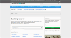 Desktop Screenshot of lekarze.mamzdrowie.pl